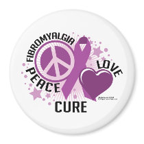 Fibromyalgia PLC Refrigerator Magnet