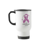 Fibromyalgia Ribbon of Butterflies Mugs