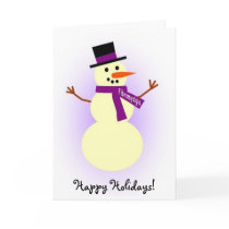 Fibromyalgia Snowman card