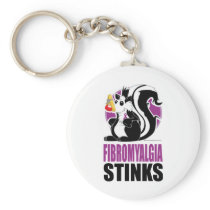Fibromyalgia Stinks Keychain