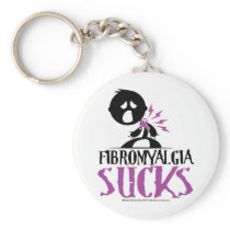 Fibromyalgia Sucks Keychains