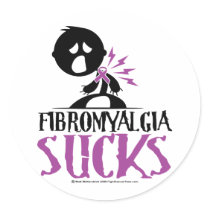 Fibromyalgia Sucks Sticker
