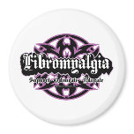 Fibromyalgia Tribal Refrigerator Magnet