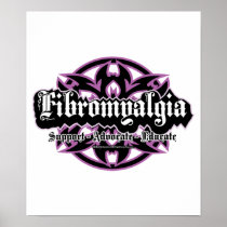Fibromyalgia Tribal Print
