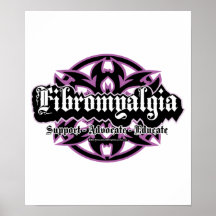 Fibromyalgia Tribal Print
