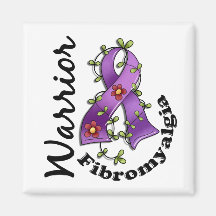 Fibromyalgia Warrior 15 Fridge Magnets