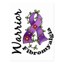 Fibromyalgia Warrior 15 Postcard