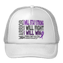 Fibromyalgia Warrior Trucker Hat