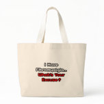 Fibromyalgia...What's Your Excuse? Canvas Bags