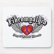 Fibromyalgia Wings Mousepads