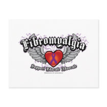 Fibromyalgia Wings Postcard