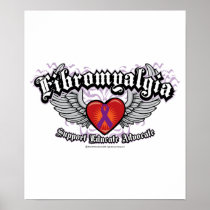 Fibromyalgia Wings Print