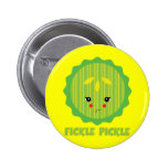 fickle pickle pinback buttons