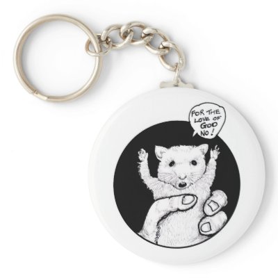 FICTS "Hamster Savings" Keychain by hokusbloke