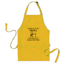 Fiddle Nothing Else Matters Aprons