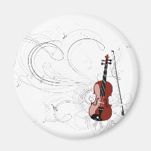 Fiddle Symphony Magnets