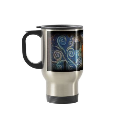 FIDDLE TRAVEL MUG by oceandudes