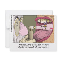 Fiddler On Roof Funny Dentistry Gifts & Tees Personalized Invitations