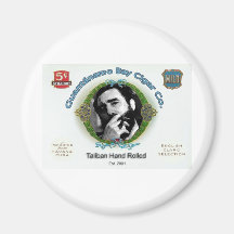 Fidel Castro Guantanamo Bay Cuba Cigar Company Fridge Magnets