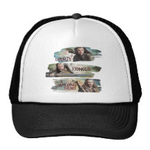 Fidélité, honneur, un coeur disposé casquette