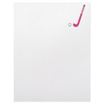Field Hockey pink stick