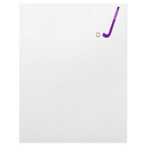 Field Hockey purple stick
