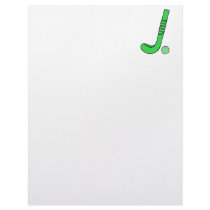 Field Hockey stick green