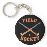 Field Hockey Sticks Key Chains