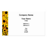 Field of Black-Eyed Susans Business Card Templates