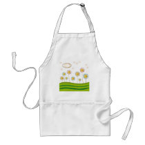 field of daisies aprons