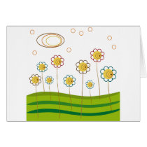 field of daisies