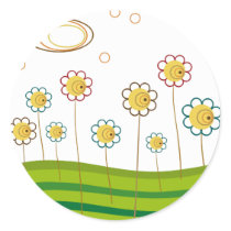 field of daisies