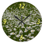 Field of Daisies Wall Clock