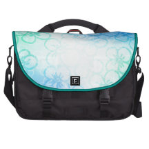 Field Of Flower - Blue Commuter Bags