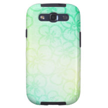 Field Of Flower - Green Samsung Galaxy SIII Case