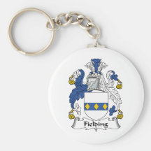 Fielding Family Crest Key Chains