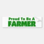 Fier d'être un agriculteur autocollants pour voiture