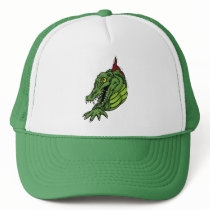 Fierce Alligator Gator Trucker Hat