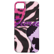 Fierce Animal Print iPhone 5 Covers