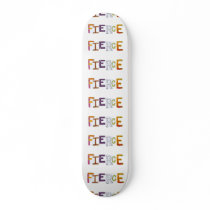 Fierce fun colourful art words strong bold brave