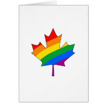 FIERTÉ CANADIENNE D'ÉRABLE CARTE