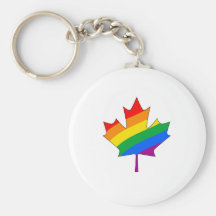 FIERTÉ CANADIENNE D'ÉRABLE PORTE-CLÉ