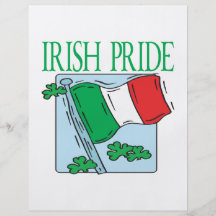 Fierté irlandaise prospectus personnalisés