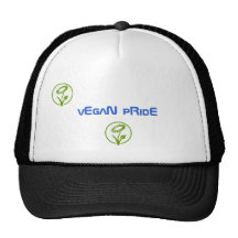 fierté végétalienne casquette de camionneur