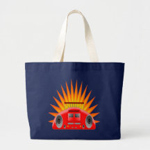 FIERY BOOM BOX CANVAS BAGS