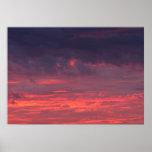 Fiery Clouds Print