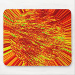 Fiery Fur Ball Mousepads