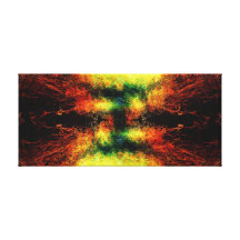 Fiery Fusion Canvas Prints