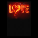 Fiery Love invitations