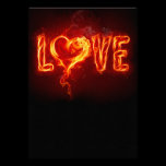 Fiery Love invitations